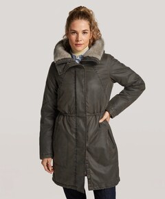 Dames jas bruin