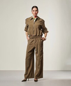 RIVER TEN 545 dames broek groen