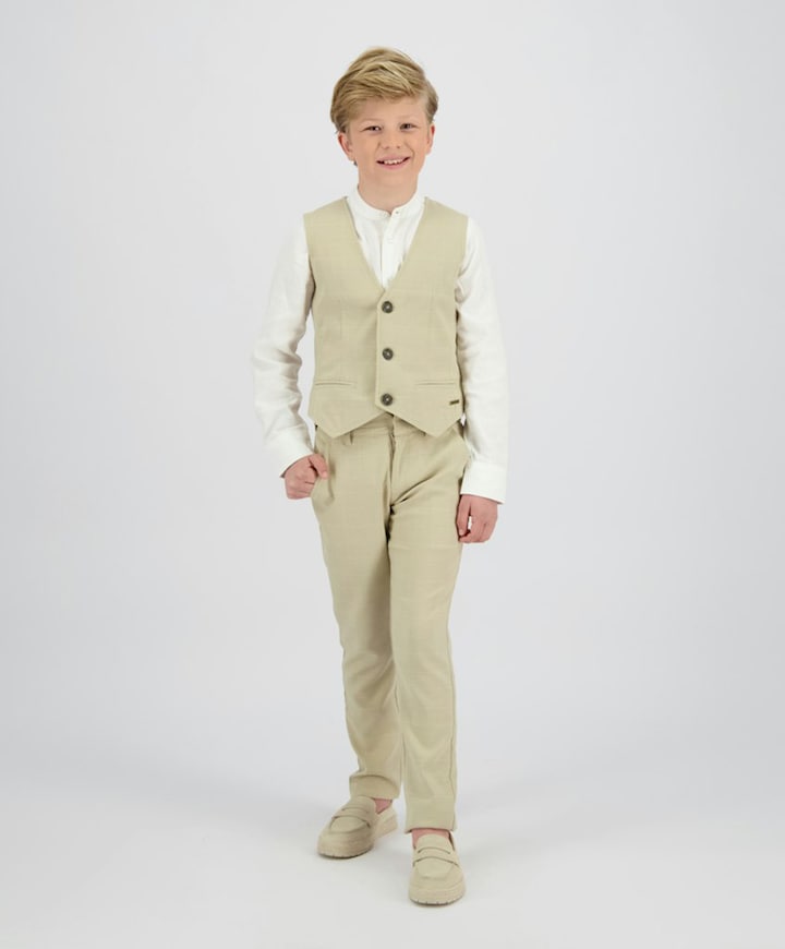 Sesto jongens broek beige