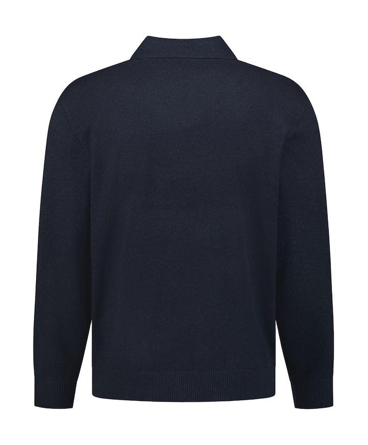 Heren polo blauw