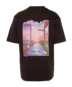 Heren T-shirt bruin