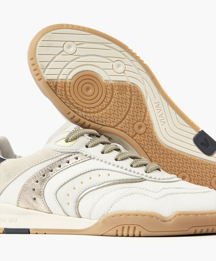 Kris Pax dames sneakers wit