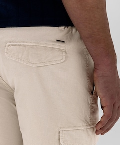 Bermuda Printed heren korte broek beige