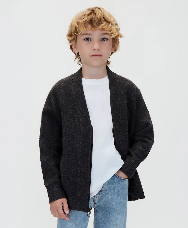 Jongens vest zwart