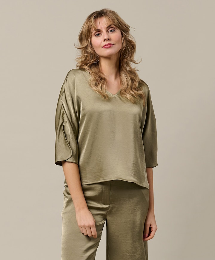 Dames top groen