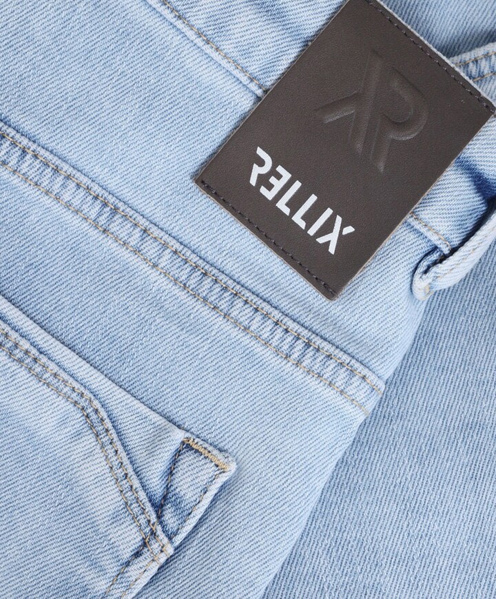 Straight Fit Jeans jongens jeans blauw