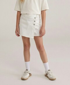 Meisjes broekrok ecru