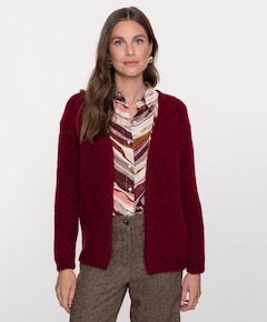 Dames vest bordeaux