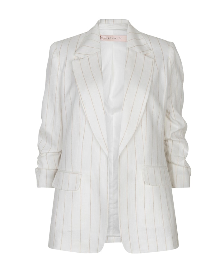 Dames blazer ecru