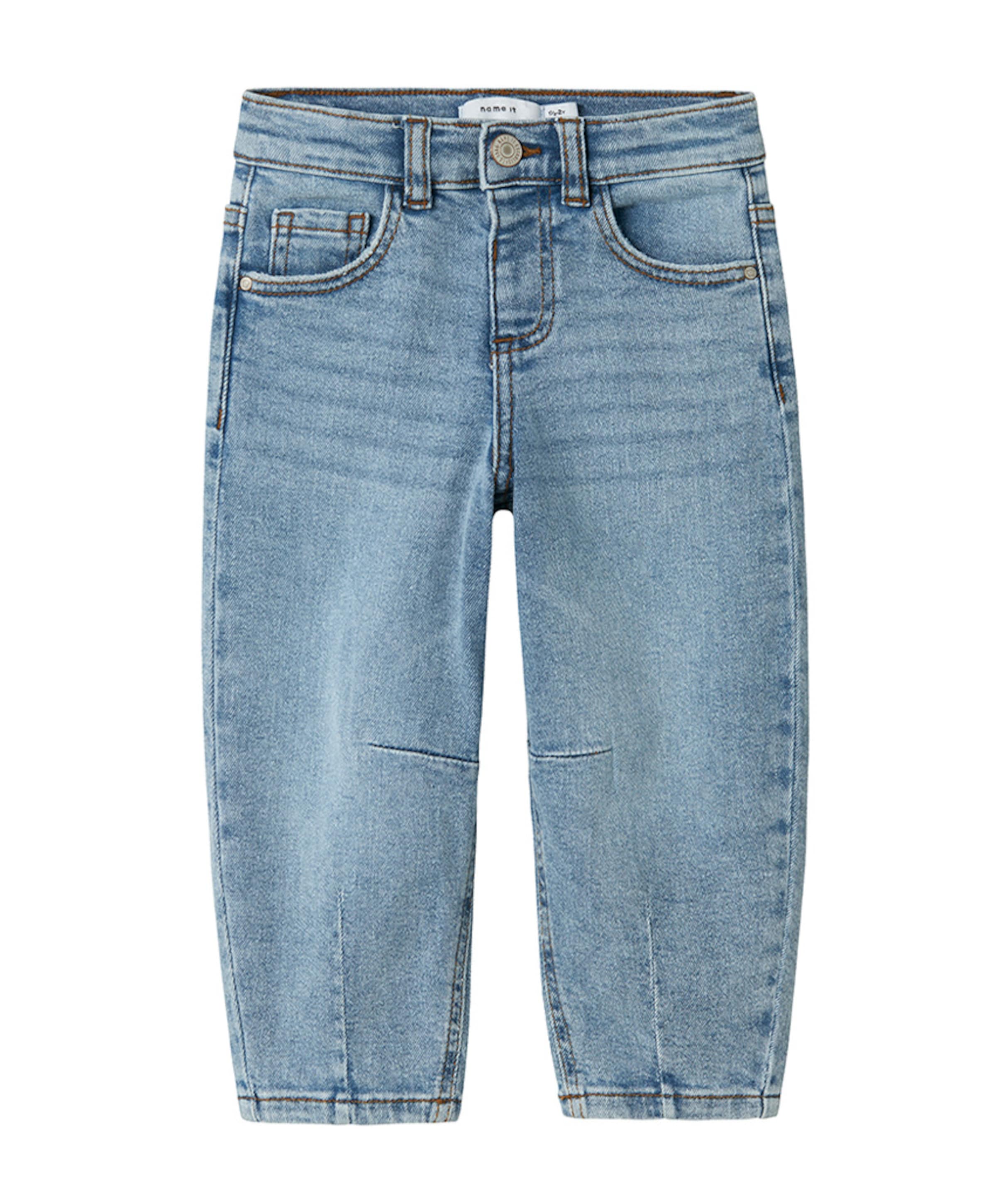 NMFBELLA BALLOON JEANS 2441-SM N meisjes jeans blauw