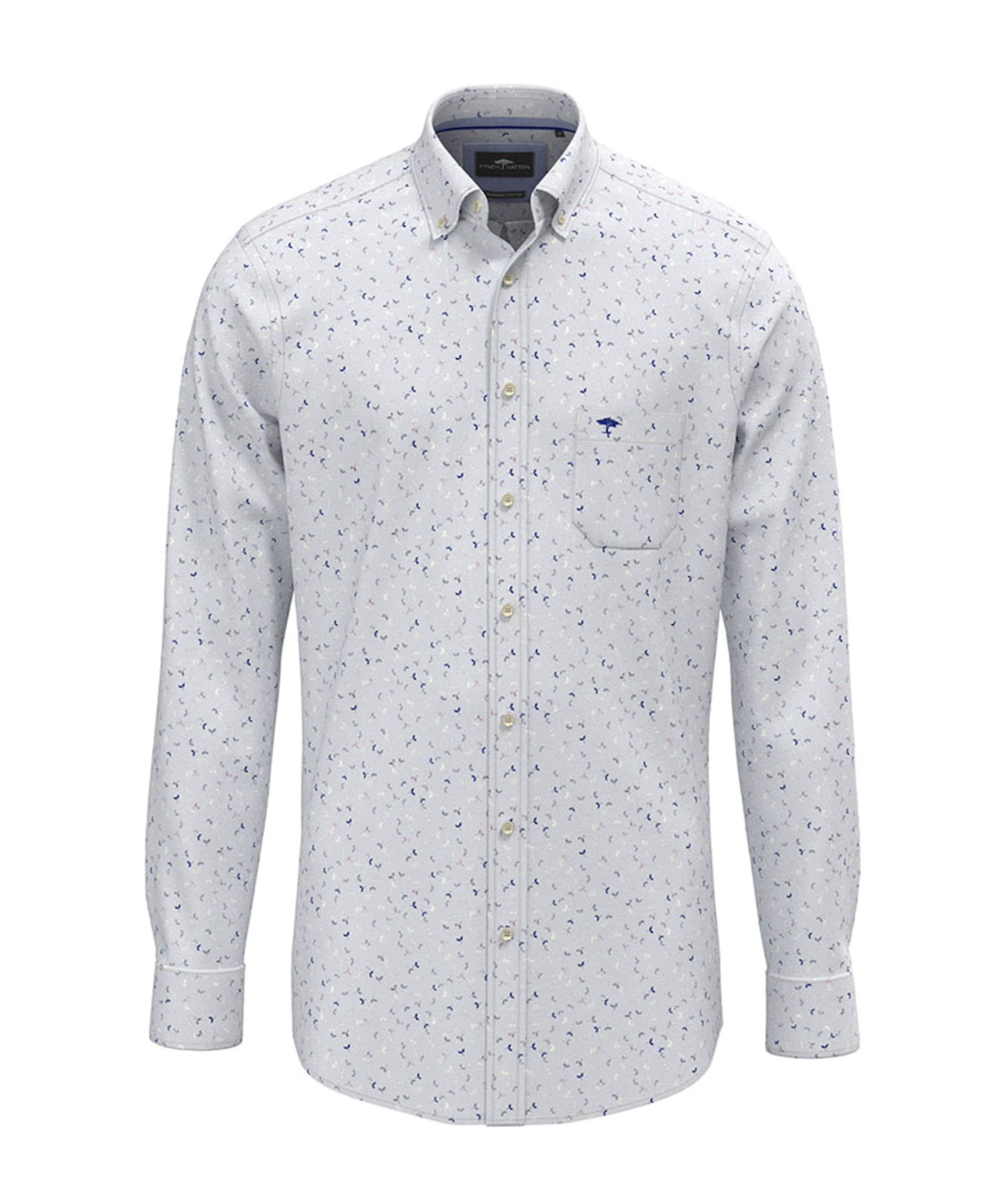 Heren overhemd lange mouw roze