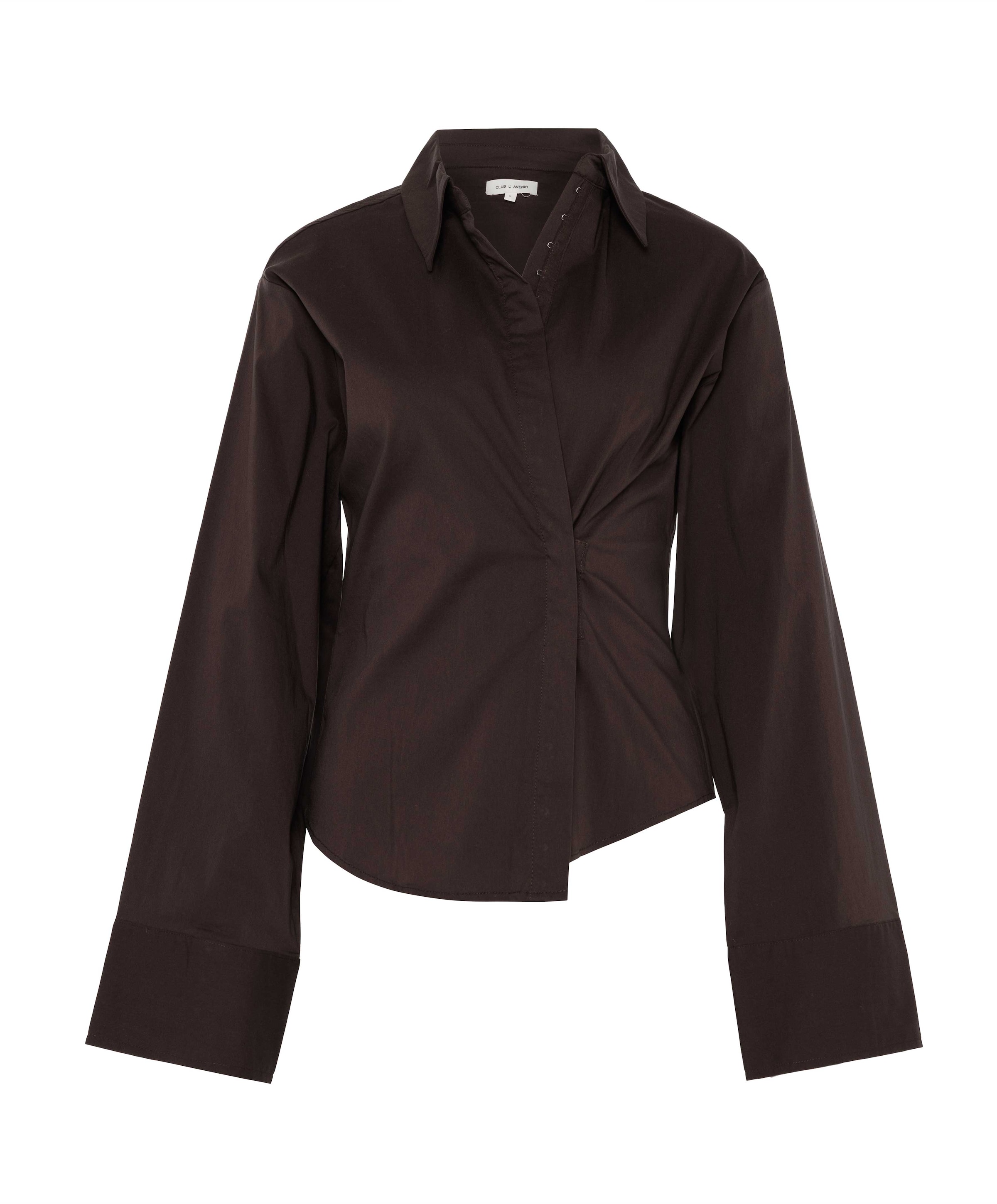 Dames blouse bruin