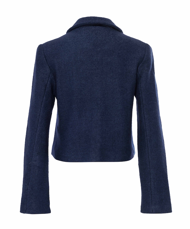 Dames jas blauw