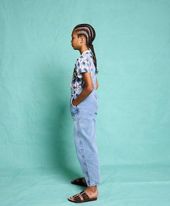 uniseks jeans  blauw