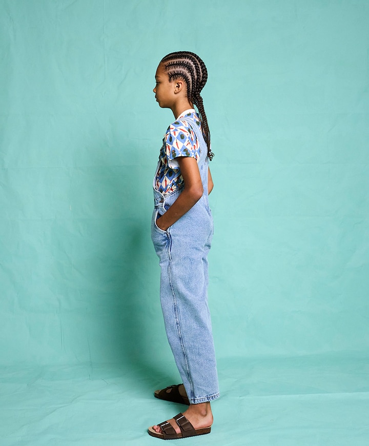 uniseks jeans  blauw