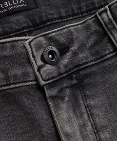 2618 Straight Wide Fit jeans zwart