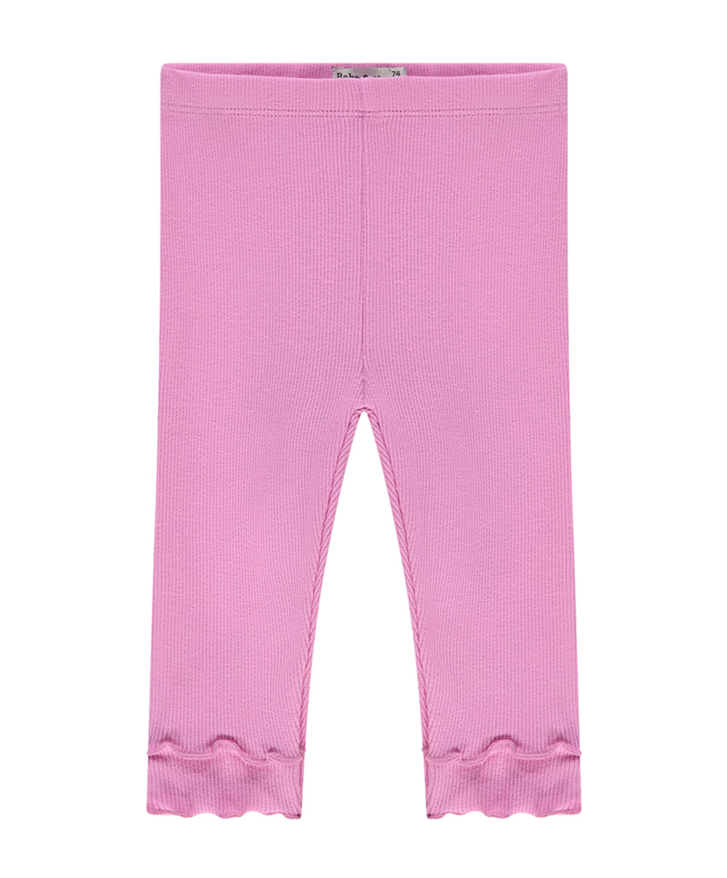 Baby Girls Rib Legging meisjes broek roze
