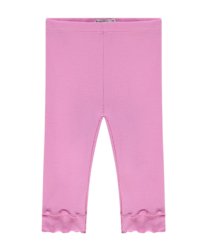Baby Girls Rib Legging meisjes broek roze