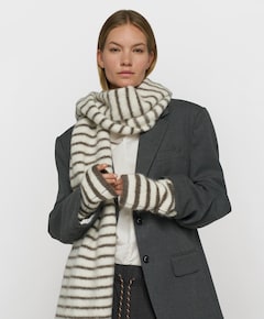 Dames sjaal ecru