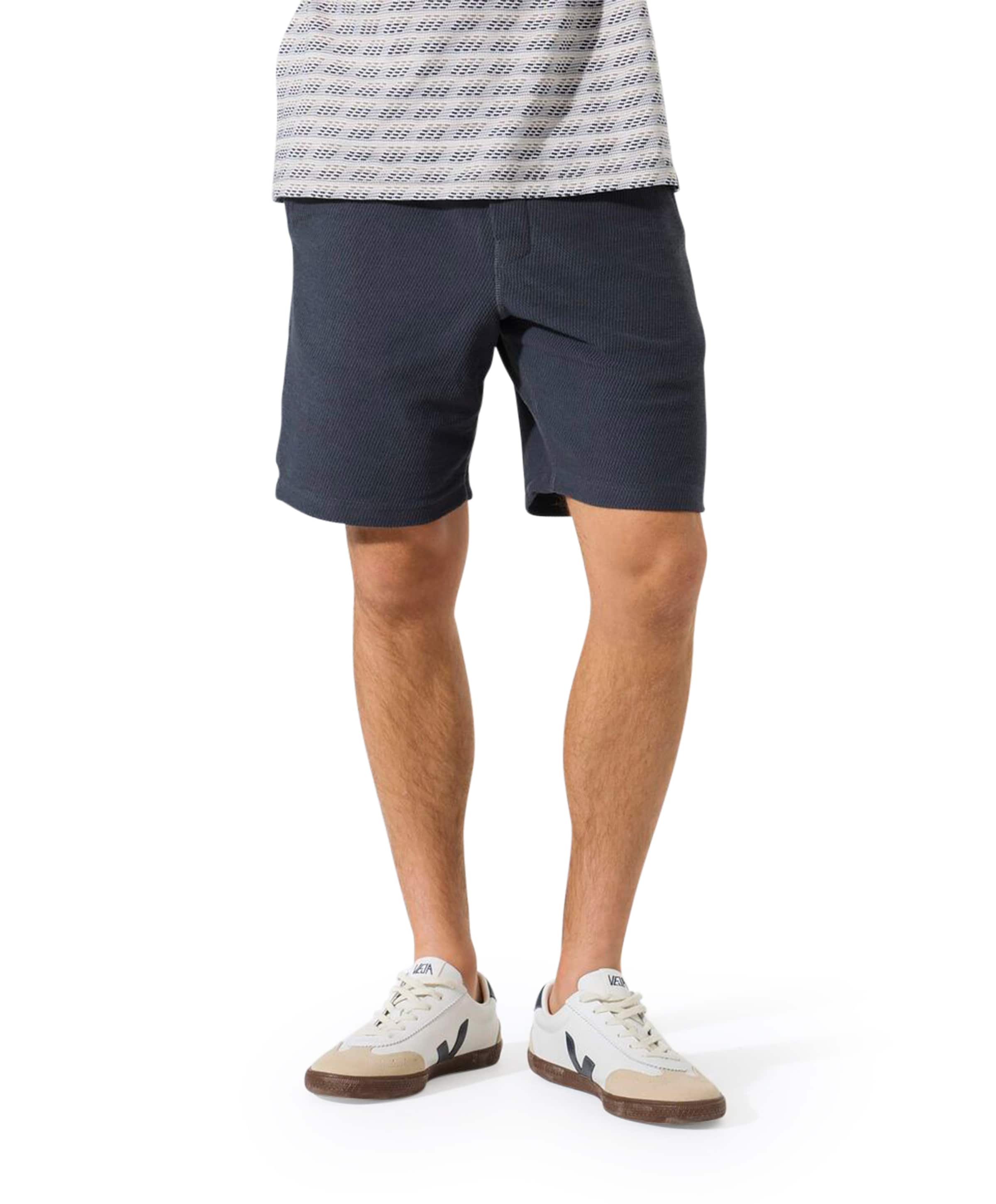 P261322_men`s short heren korte broek blauw