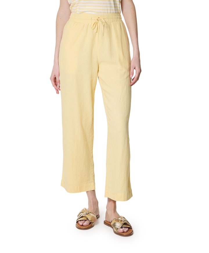 FQLava-ankle-pa dames broek geel