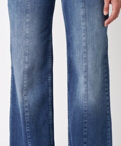 Ella Flared dames jeans blauw