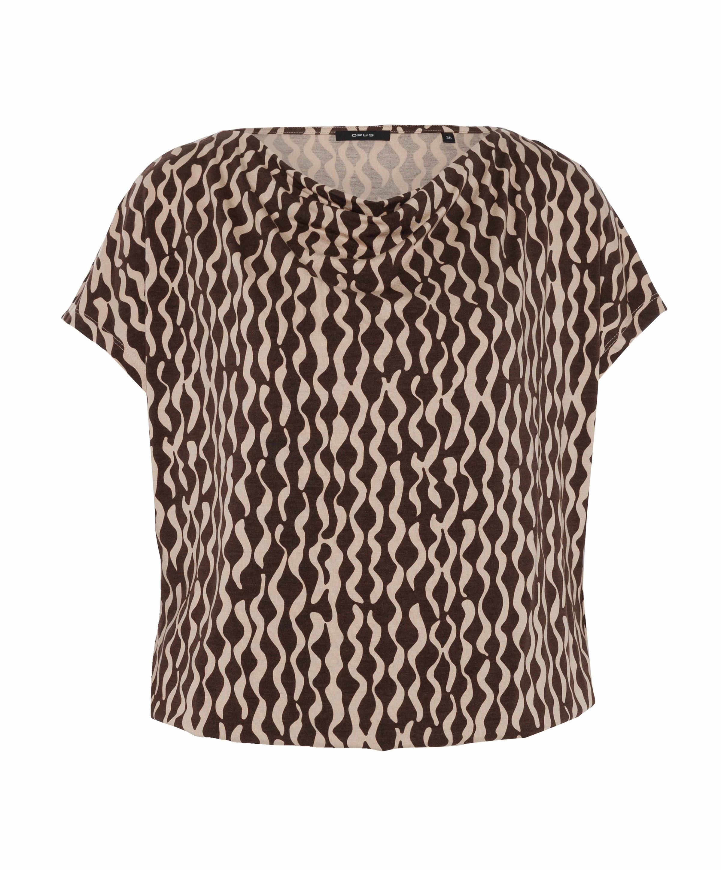 Dames T-shirt beige