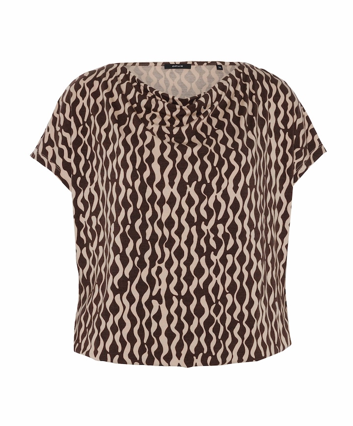 Dames T-shirt beige