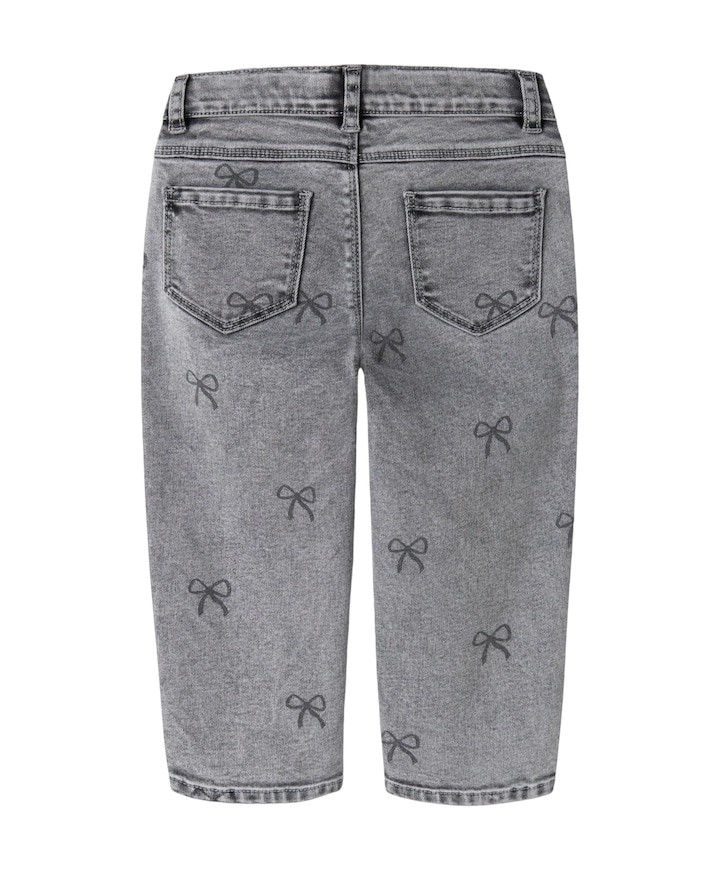 NMFBELLA MOM SHAPED JEANS 3555-ON F meisjes jeans grijs