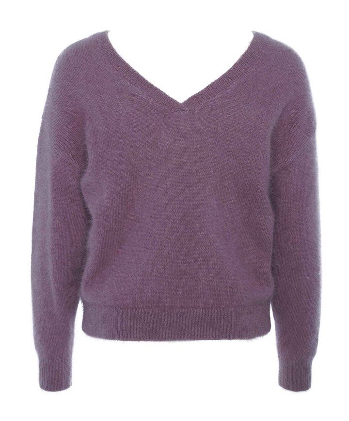 Dames trui paars