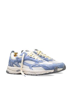 The Re-Run Vintage Suede dames sneakers blauw
