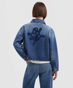 Jeansjack blauw