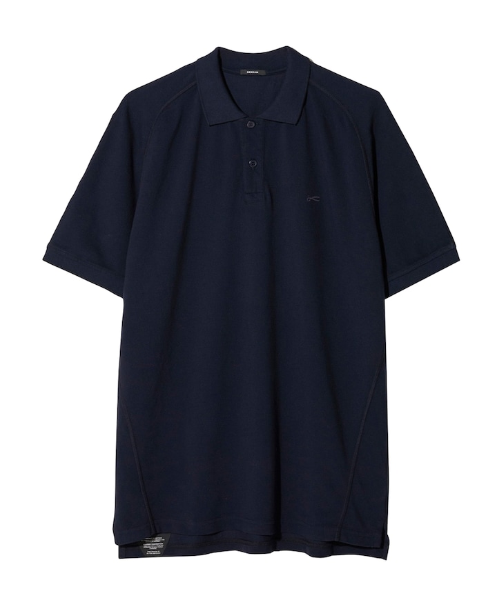 Heren polo blauw