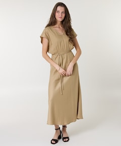 Dames jurk beige