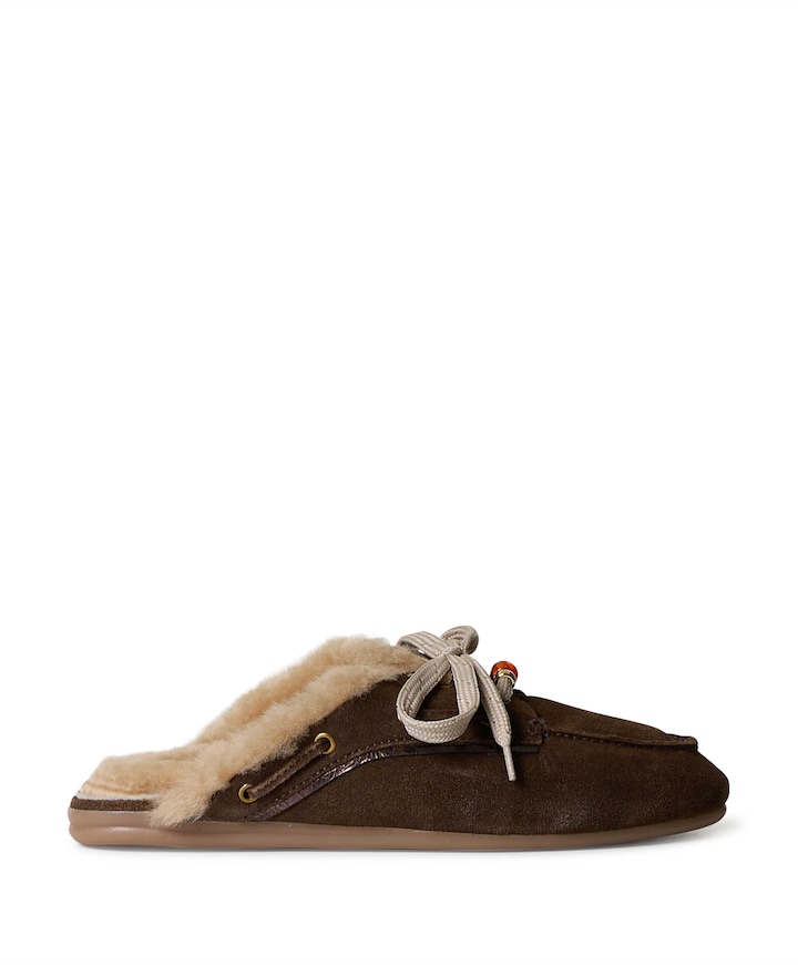 Aloyse dames clogs bruin