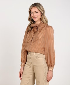Dames blouse beige