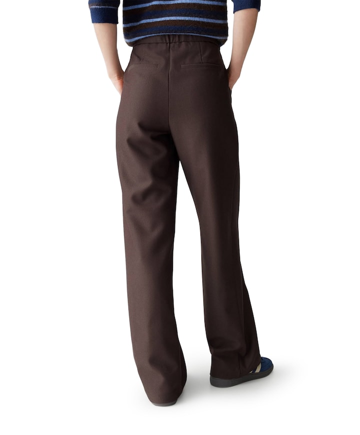 Melane dynamic dames broek bruin