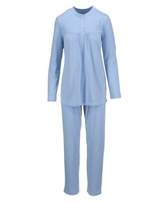Dames pyjamaset blauw