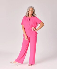 Dames blouse roze