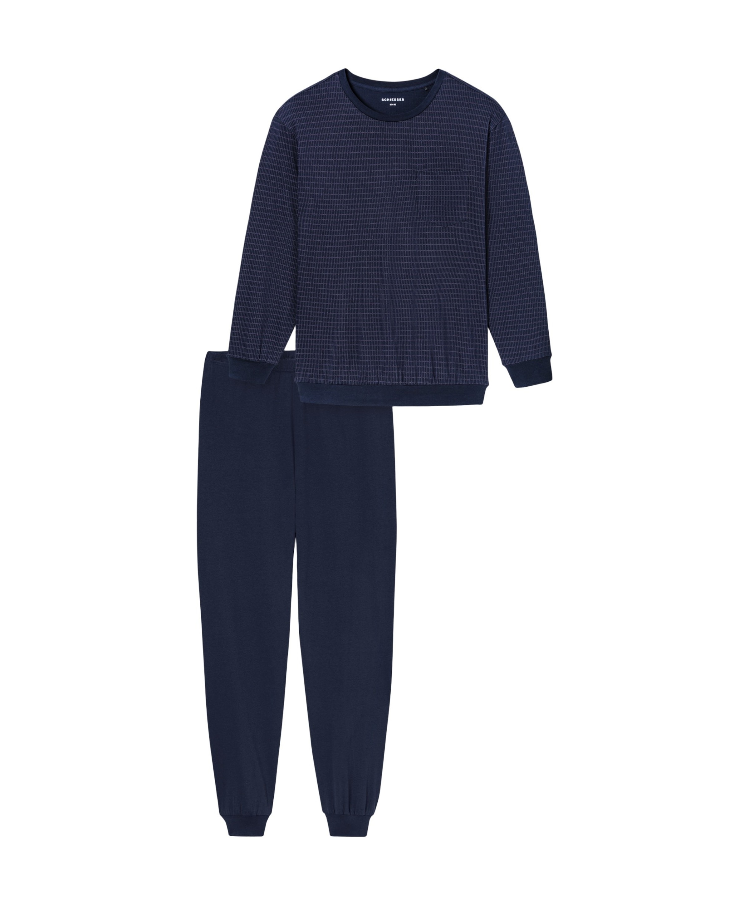 Heren pyjamaset bordeaux