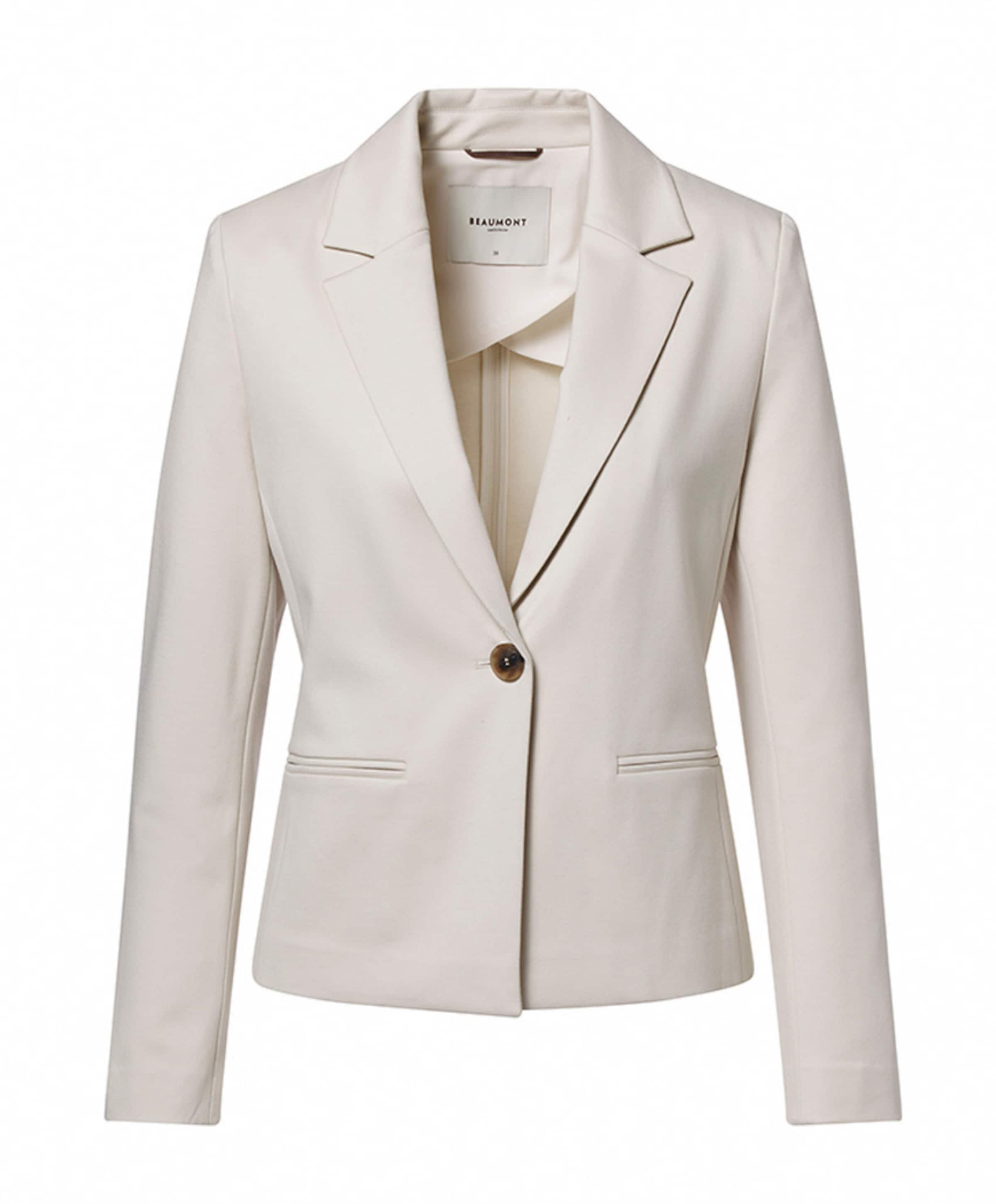 Dames blazer ecru