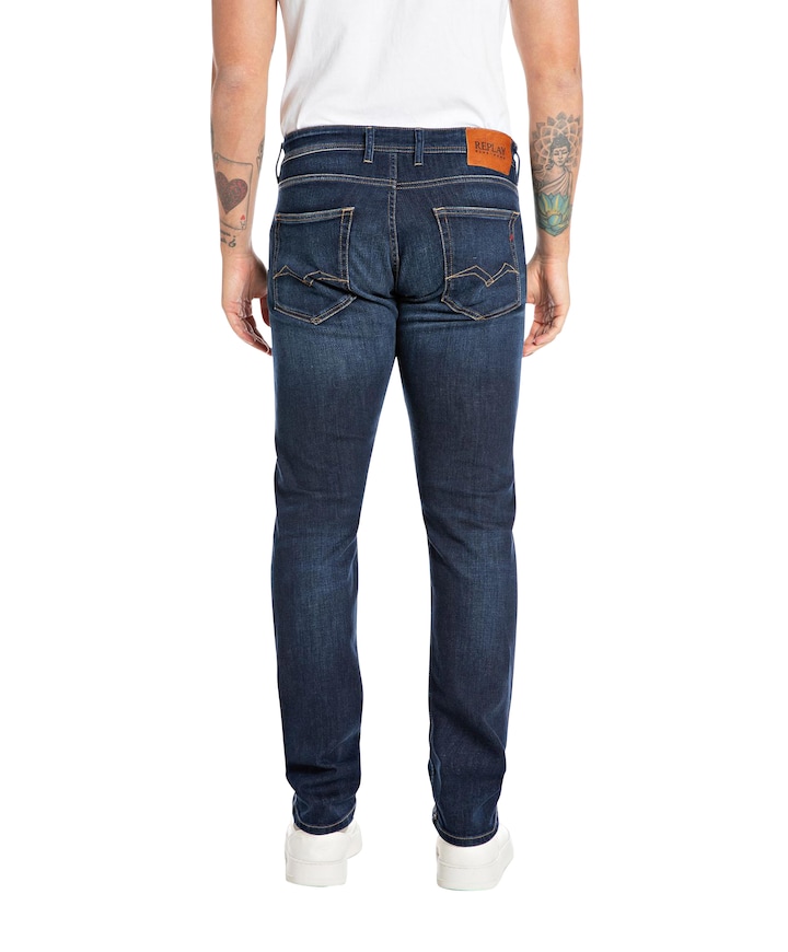Grover heren jeans blauw