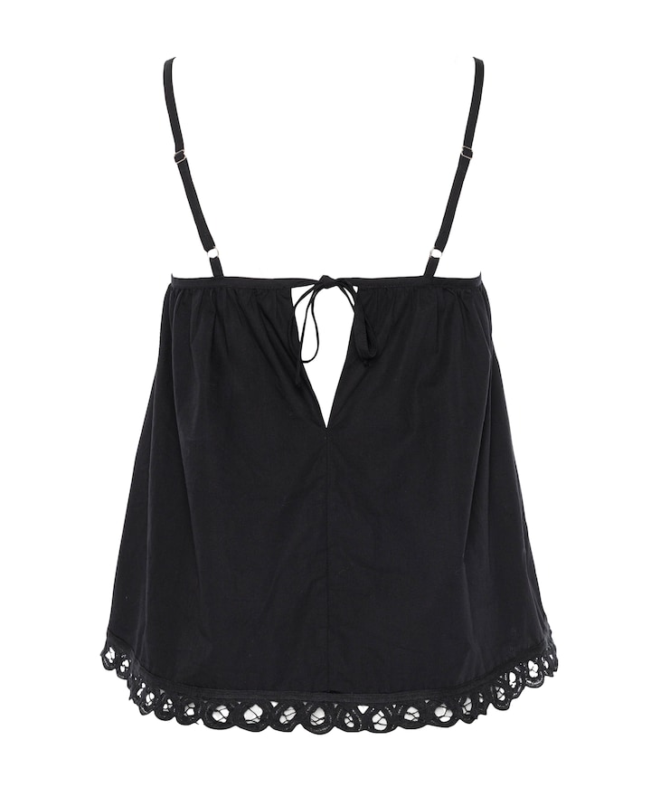 Dames top zwart