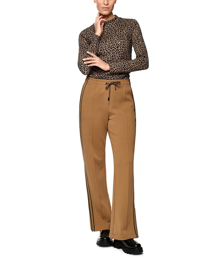 Dames longsleeve bruin