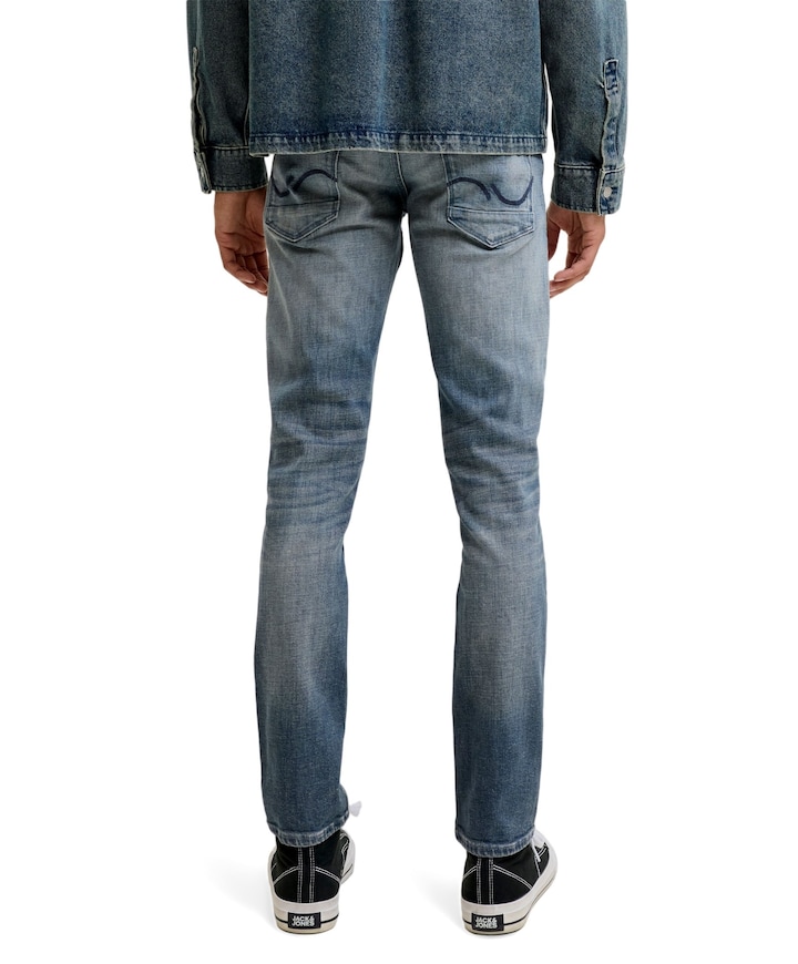 JJIGLENN JJROY JJ 367 SN heren jeans blauw
