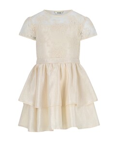 Meisjes jurk ecru