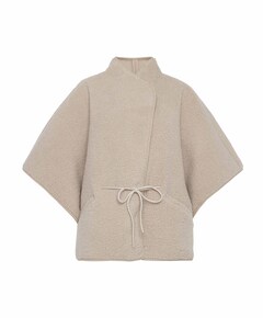 Dames cape beige