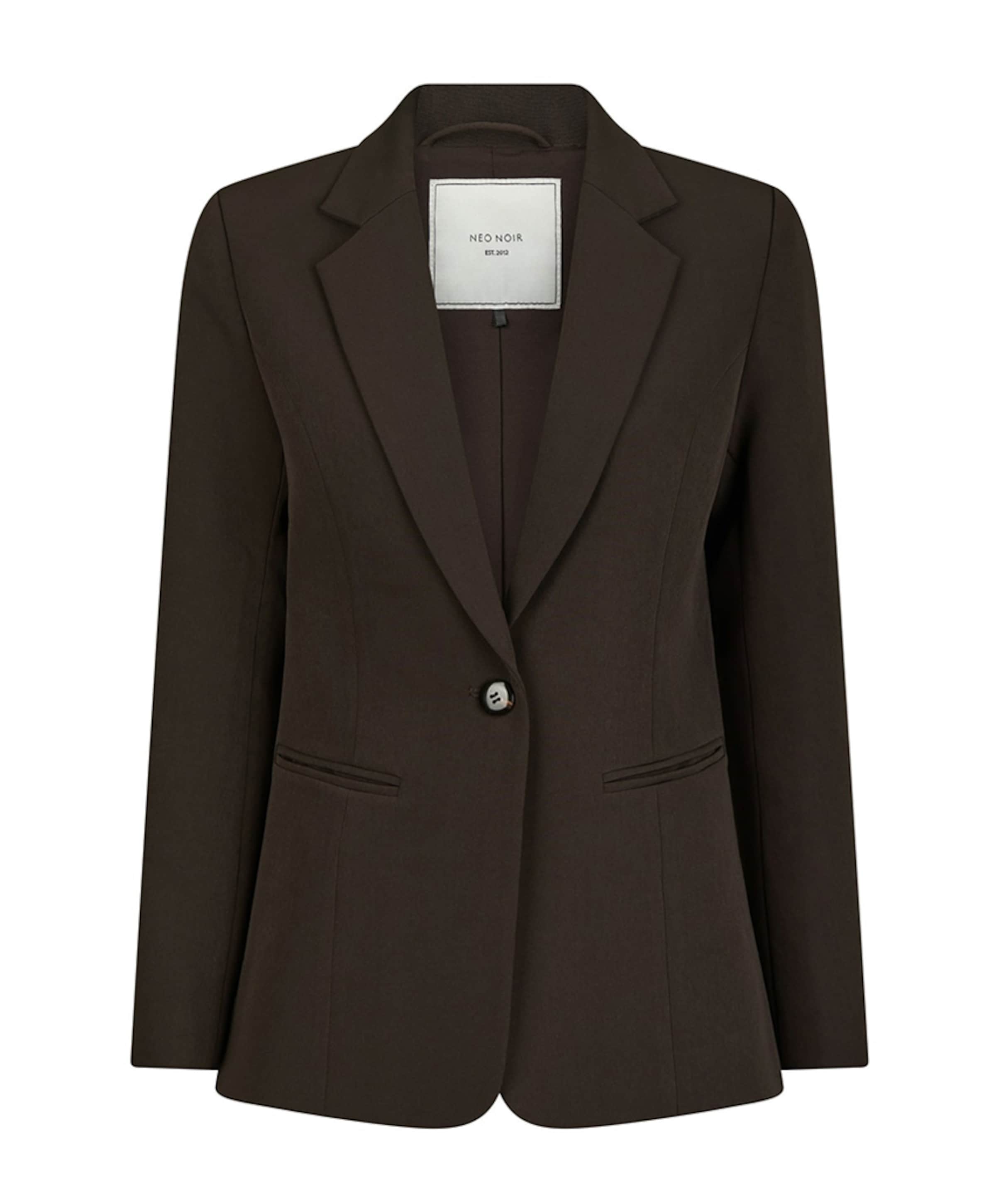 Dames blazer bruin
