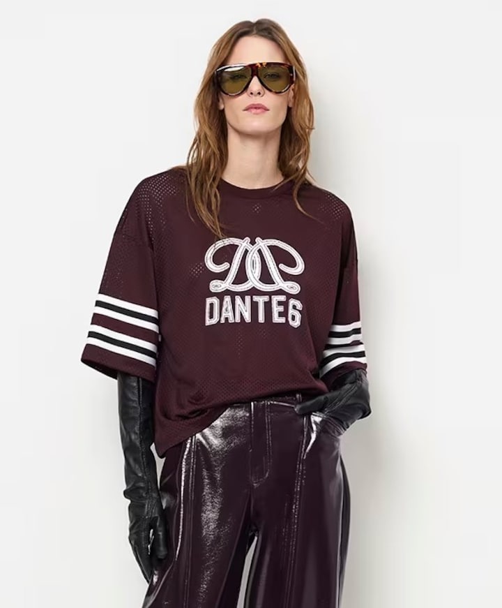 Dames T-shirt paars