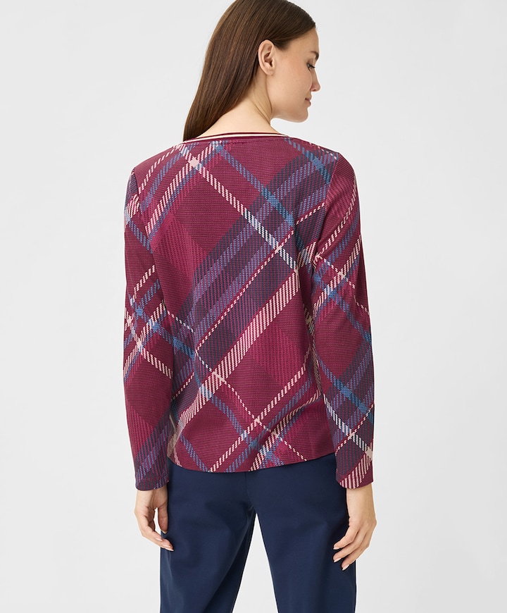 Dames longsleeve roze